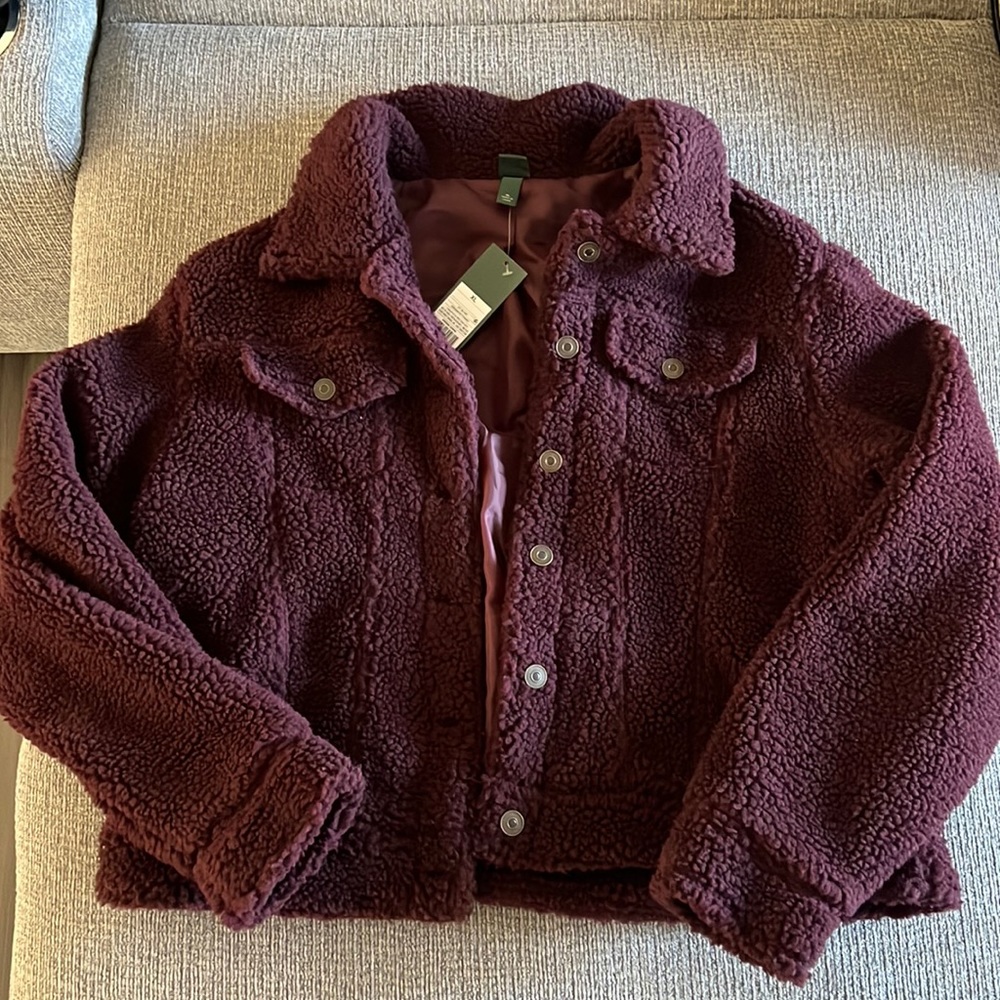 Wild Fable Teddy Jacket NWT